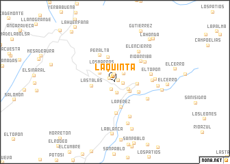 map of La Quinta