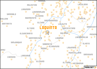 map of La Quinta