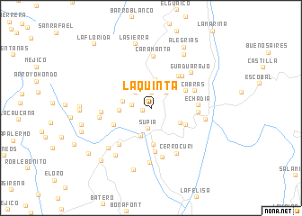 map of La Quinta