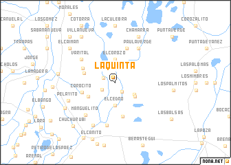 map of La Quinta