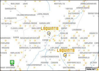 map of La Quinta