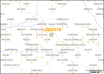 map of La Quinta