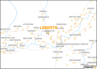 map of La Quinta