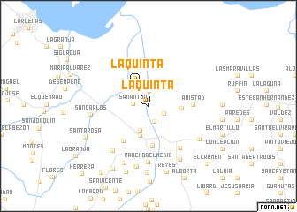 map of La Quinta