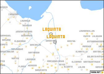 map of La Quinta