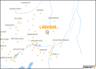 map of Laquique