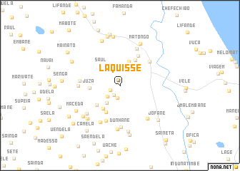 map of Laquisse
