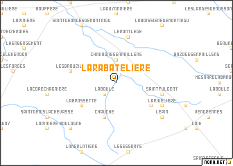 map of La Rabatelière