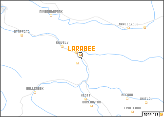 map of Larabee