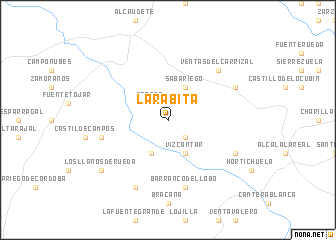 map of La Rábita