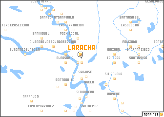 map of La Racha