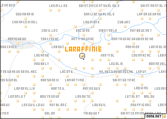 map of La Raffinie