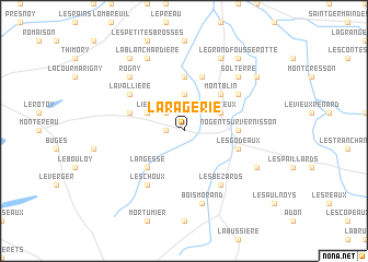 map of La Ragerie