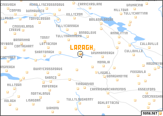 map of Laragh