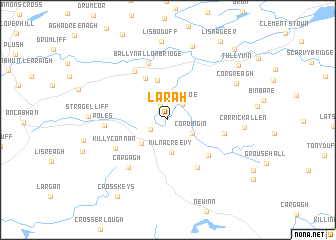 map of Larah