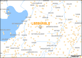 map of Lārak Piālo