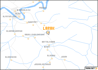 map of Larak