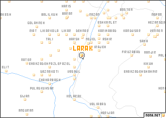 map of Lārak