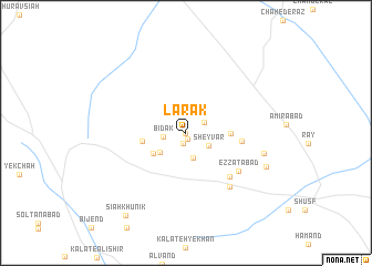 map of Lārak