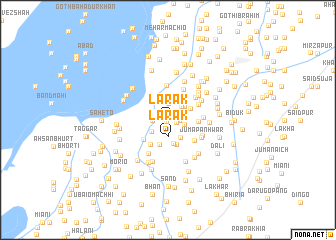 map of Lārak