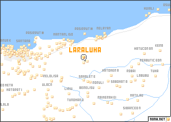 map of Laraluha