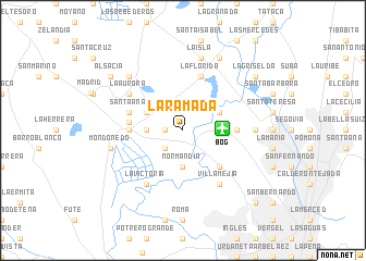 map of La Ramada