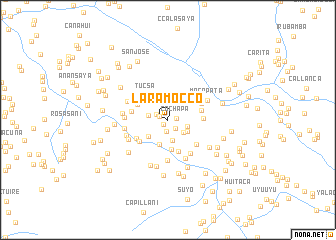 map of Laramocco