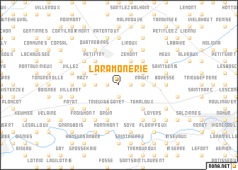 map of La Ramonerie