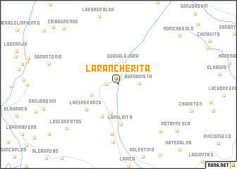map of La Rancherita