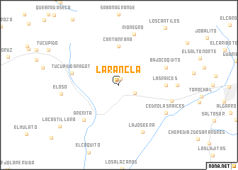 map of La Rancla