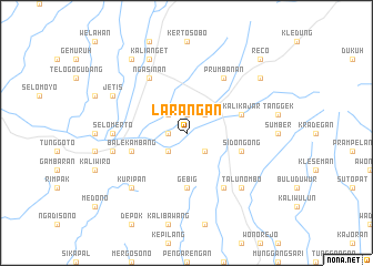 map of Larangan