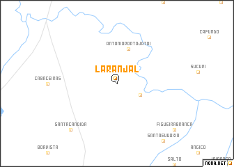 map of Laranjal