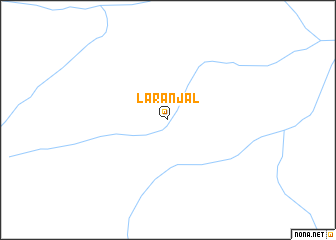 map of Laranjal