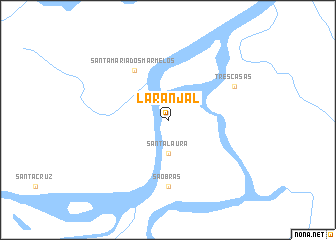 map of Laranjal