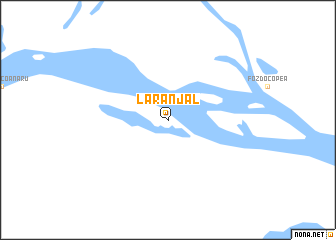 map of Laranjal