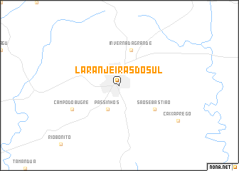 map of Laranjeiras do Sul