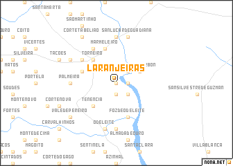 map of Laranjeiras