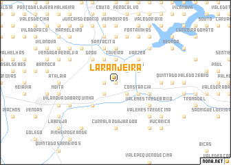 map of Laranjeira