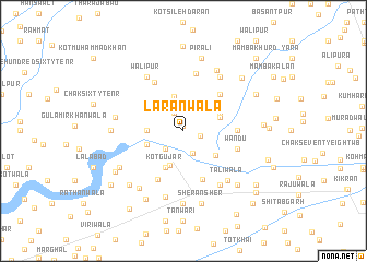 map of Lārānwāla