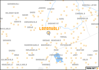 map of Larānwāli