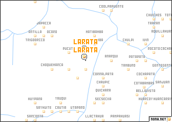 map of Larata