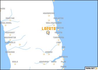 map of Larata