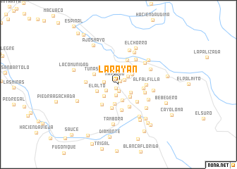 map of La Rayan