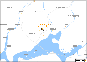 map of Laraya