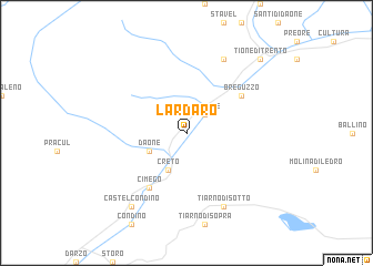 map of Lardaro