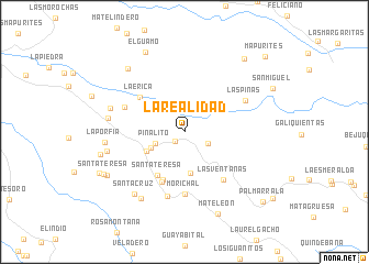 map of La Realidad