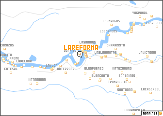 map of La Reforma