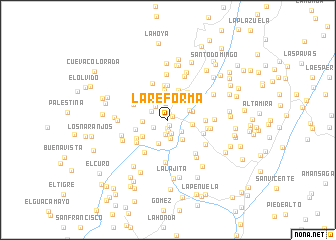 map of La Reforma