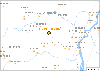 map of La Reforma