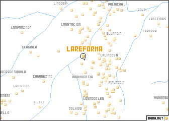 map of La Reforma